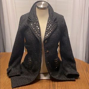 Neu brand studded pea coat